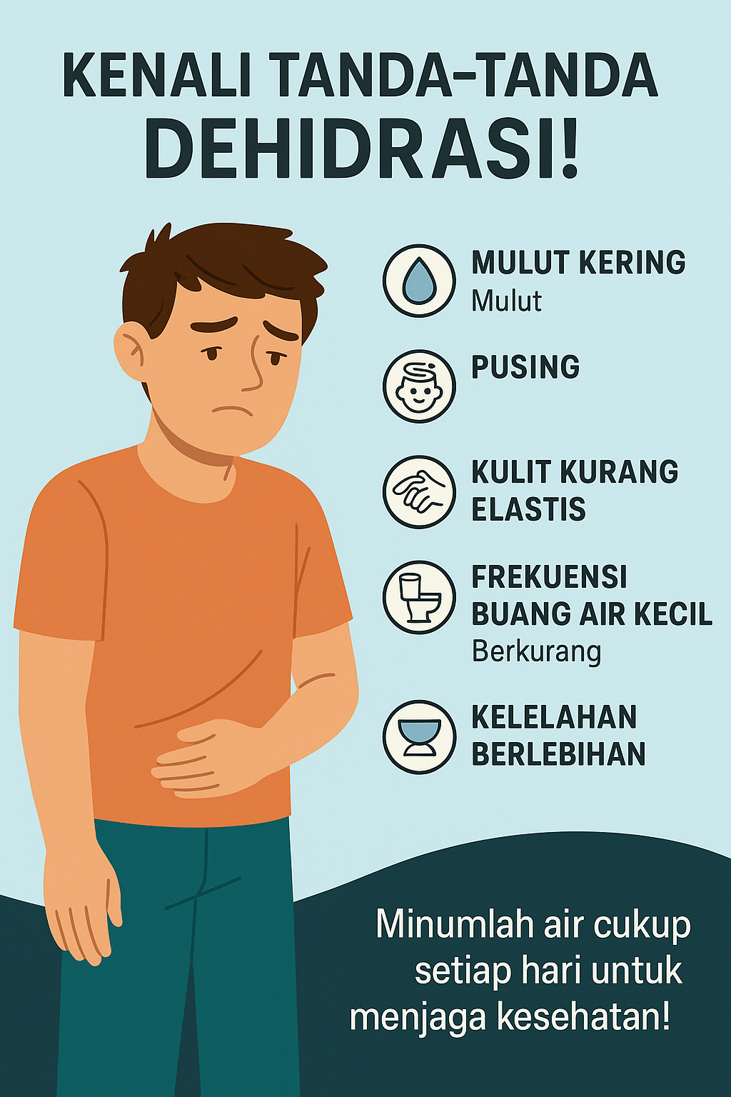Patofisiologi Gangguan Cairan dan Elektrolit: Dehidrasi